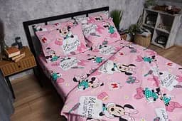 Комплект постільної білизни Moon&Star Бязь Gold Люкс Minnie's Makeover Дитячий 110x140 см наволочки 2x50x70 см - мініатюра 3