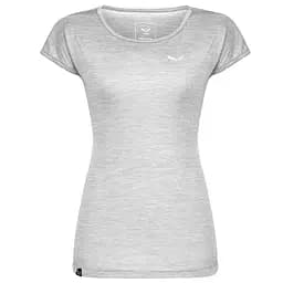 Футболка Salewa Puez Melange Dry Wmn белый L