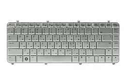 Клавiатура для ноутбука HP Pavilion DV5, DV5T, DV5-1000 сріблястий, сріблястий фрейм