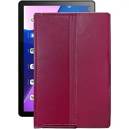 Чехол StatusCASE из экокожи для планшета Lenovo Tab M10 (3rd gen) Бордовый