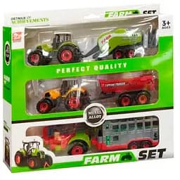 Набор игрушечной фермерской техники Kruzzel 23436