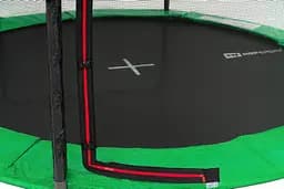 Батут Hop-Sport 10ft (305см) чорно-зелений з внутрішньою сіткою (4 ноги) - мініатюра 5