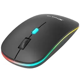 Комп'ютерна мишка Xtrike Me GW-113 бездротова Bluetooth+2,4G 3200dpi. 4кн. 7 режимів RGB чорна (GW-113) - мініатюра 4