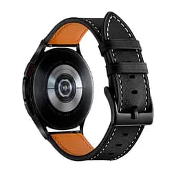 Ремінець для Samsung Galaxy Watch Active 2 - чорний Watchbands Standart ширина кріплення 20мм розмір L шкіряний (WB0029STANDART2BLACKA20) - мініатюра 3