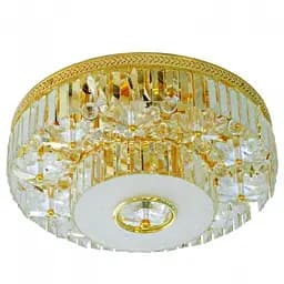 Люстра потолочная Brille торт хрустальная E14 40W G (BCL-229C/12)