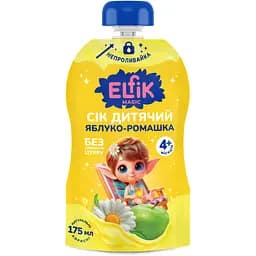 Уценка. Набор сок детский Elfik Magic Яблоко-ромашка 175 мл 6 шт.
