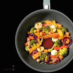 Tefal Сковорода ВОК Halo EUCALYPTUS, 26см, алюміній, бакеліт, сірий - мініатюра 4