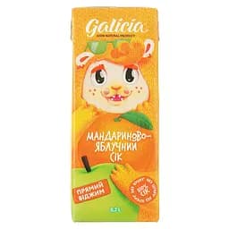 Сок Galicia Мандариново-яблочный 200 мл