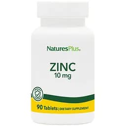 Цинк Natures Plus 10 мг 90 таблеток