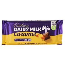 Шоколад молочний Cadbury з соленою карамеллю 120 г