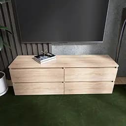 Тумба під ТВ Еверест ЛТВ-1400 Лайт 140х38х49 см Дуб сонома (DTM-4671)