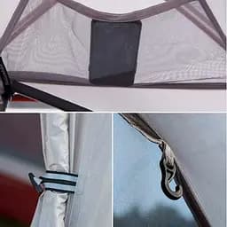 Намет одномісний Naturehike Cloud Up 1 (NH18T010-T) сіро-червоний - мініатюра 6