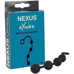 Анальні кульки Nexus Excite Medium Anal Beads силікон 2.5 см