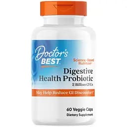 Пробиотик Doctor's Best Digestive Health Probiotic 2 Billion with LactoSpore 60 капсул