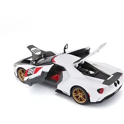 Ігрова автомодель Maisto 2021 Ford GT Heritage 1:18 (31390 white) - мініатюра 12