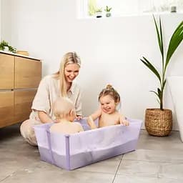 Ванночка складна Stokke Flexi Bath XL Лавандова (535914) - мініатюра 5