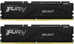 Модуль пам'яті Kingston Fury DDR5 32GB (2x16) 6400MHz Beast Black EXPO (KF564C32BBEK2-32)