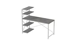 Комп'ютерний стіл Ferrum-decor Джек 75x140x60 Білий ДСП Бетон (FRD-104413) - мініатюра 4