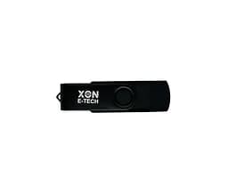 Флеш-накопичувач XON FlashDrive MultiConnect 128GB (USB 2.0 + USB Type-C + MicroUSB) Чорний (FX2M128PB 7645) - мініатюра 2