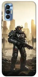 Чехол itsPrint Power armor для TECNO Spark 8P