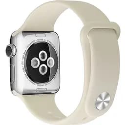 Ремінець Uwatch Silicone Strap for Apple Watch 42/44 mm Antique White - мініатюра 2