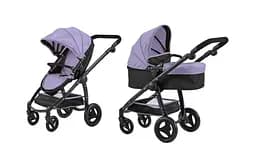 Коляска для ляльки 2в1 CARRELLO ULTRA 9696 PURPLE з сумкою