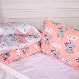 Набір антиалергенний MirSon зима Kids Time 20-0028 Little girl Teddy 140x205 см EcoSilk: ковдра з подушкою (2200009664205)