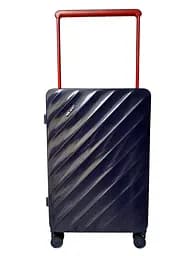 Валіза середня (M) Milano bag 015 полікарбонат Темно-синій - мініатюра 7