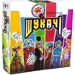 Настільна гра Strateg Шукачі, в кор-ці 20-20-6.5 см 30230 (укр) (4823113807702)