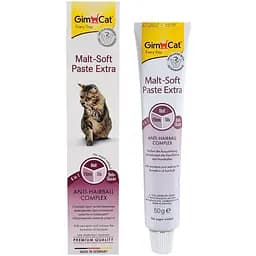 Ласощі для котів GimCat Malt-Soft Extra 50 г (для виведення шерсті)