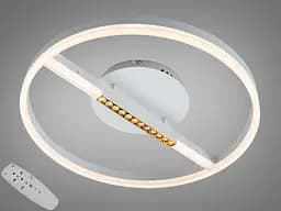 Світлодіодна люстра Diasha біла 48 Вт димер пульт