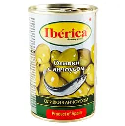 Уценка. Оливки Iberica с анчоусом 300 г (223166)