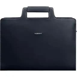 Сумка для ноутбука та документів BlankNote Жіноча шкіряна 15 Dark Blue (BN-BAG-36-navy-Blue)