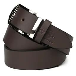 Ремінь шкіряний Grande Pelle коричневий  120х3.5х0.5 см acs0032057 - мініатюра 3