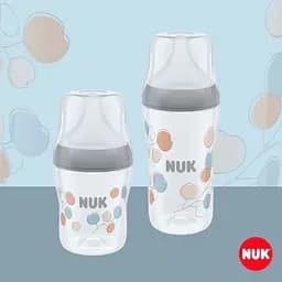Пляшечка для годування Nuk Perfect Match з індикатором температури, з соскою з силікону з отвором S 150 мл гілка (3954132) - мініатюра 7