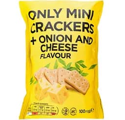 Крекери Премія міні зі смаком сиру та цибулі 100 г (856934)