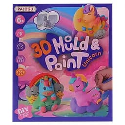 Набор для творчества Гипсовая раскраска "Unicorn" S138-34(Unicorn) гипс, формы, краски