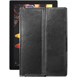 Чехол StatusCASE из экокожи для планшета Lenovo Tab 3 Plus X70L Черный глянец