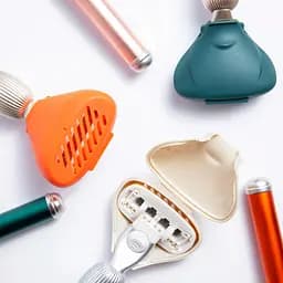 Уцінка. Захисний дорожній футляр для бритви Fler Razor Travel Case Blush Soft and Metallic Ніжний та металізований - мініатюра 2