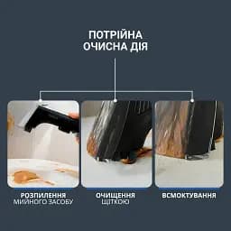 Пилосос миючий Rowenta Clean It Hot & Cold 1150 Вт чорно-золотий (IN7021F0) - мініатюра 8