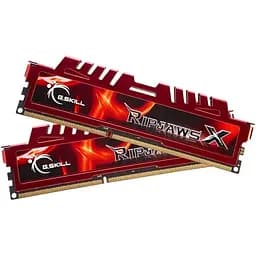 Оперативная память G.Skill DDR3 (2X4GB) 2133Mhz CL11 F3-17000CL9D-8GBXL RipjawsX XMP Desktop Memory Kit Б/В