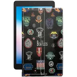 Чехол StatusCASE из экокожи для планшета Alcatel 3T 8 2020 Битлз