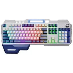 Клавиатура Maxxter KBG-RGB-01-UA RGB USB Metal (KBG-RGB-01-UA)