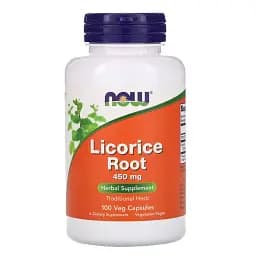Корень лакрицы Licorice Root Now Foods 100 капсул