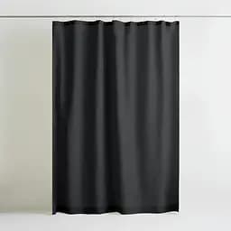 Шторка для душу та ванної Cosas з кільцями 180х200 beluga, графіт (ShowerCurtains_15Beluga_DUK_180x200_Hook) - мініатюра 2