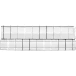 Простирадло Cosas полуторне 155х240 cell, білий (CellGreyWhite_155s)