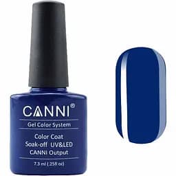 Гель-лак Canni Color Coat Soak-off UV&LED 35 темно-синій 7.3 мл