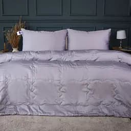 Літній постільний комплект MirSon Line Satin Premium Skyline Silk Сімейний (2200010984309)