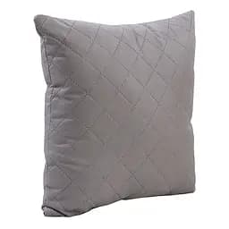 Подушка Руно Graphite Ромб декоративная, 40х40 см, серый (311.52_graphite ромб)