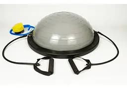 Балансировочная платформа EasyFit BOSU 60 см Серый (EF-2323)